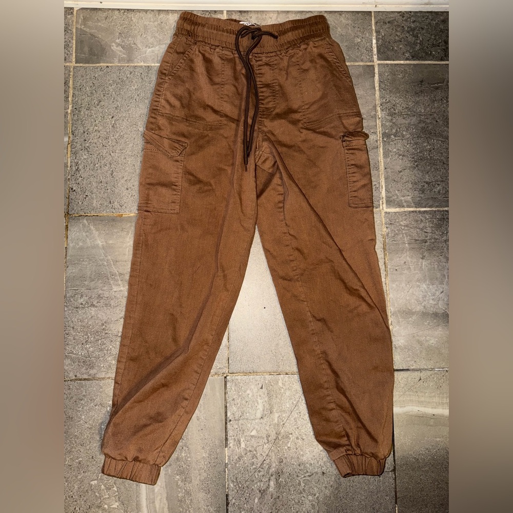 Women’s Brown Cargo Pants